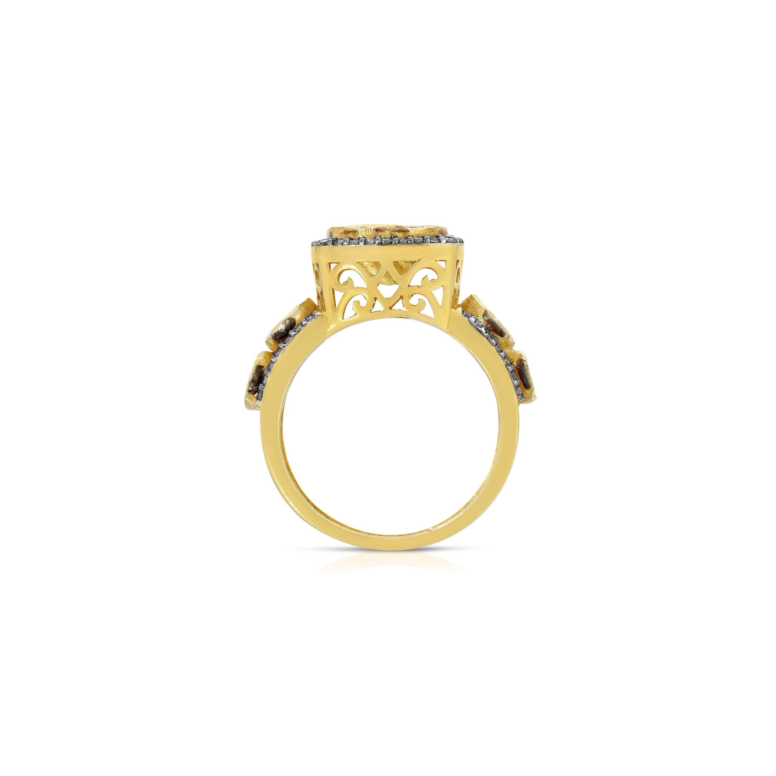 Diamond Maharani Cocktail Ring