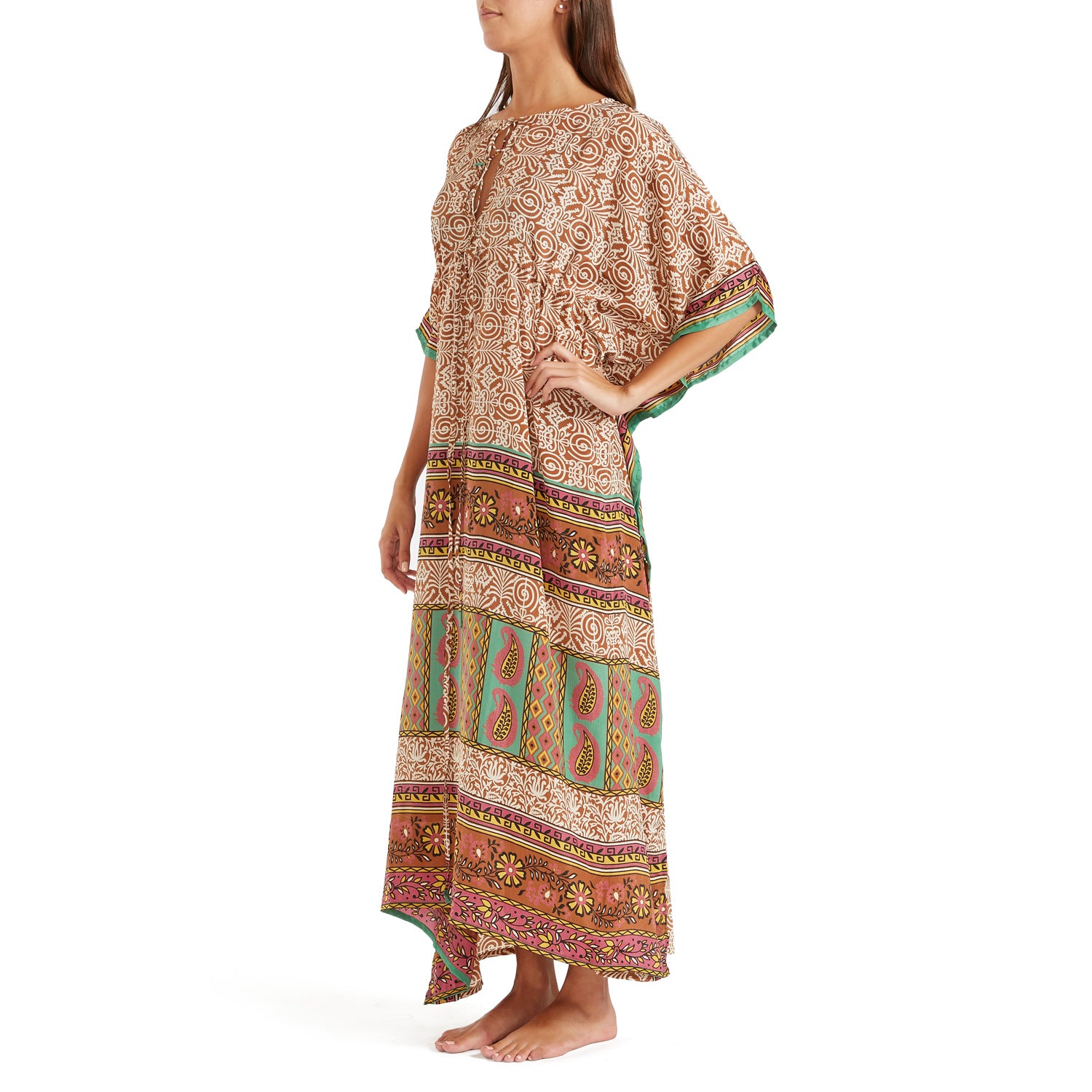 Shannon Silk Kaftan 14