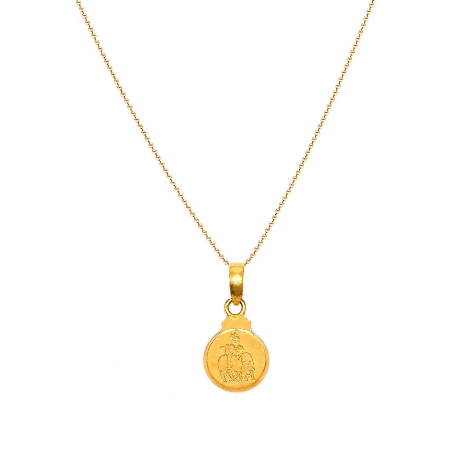 Petit Krishna Gold Charm Pendant