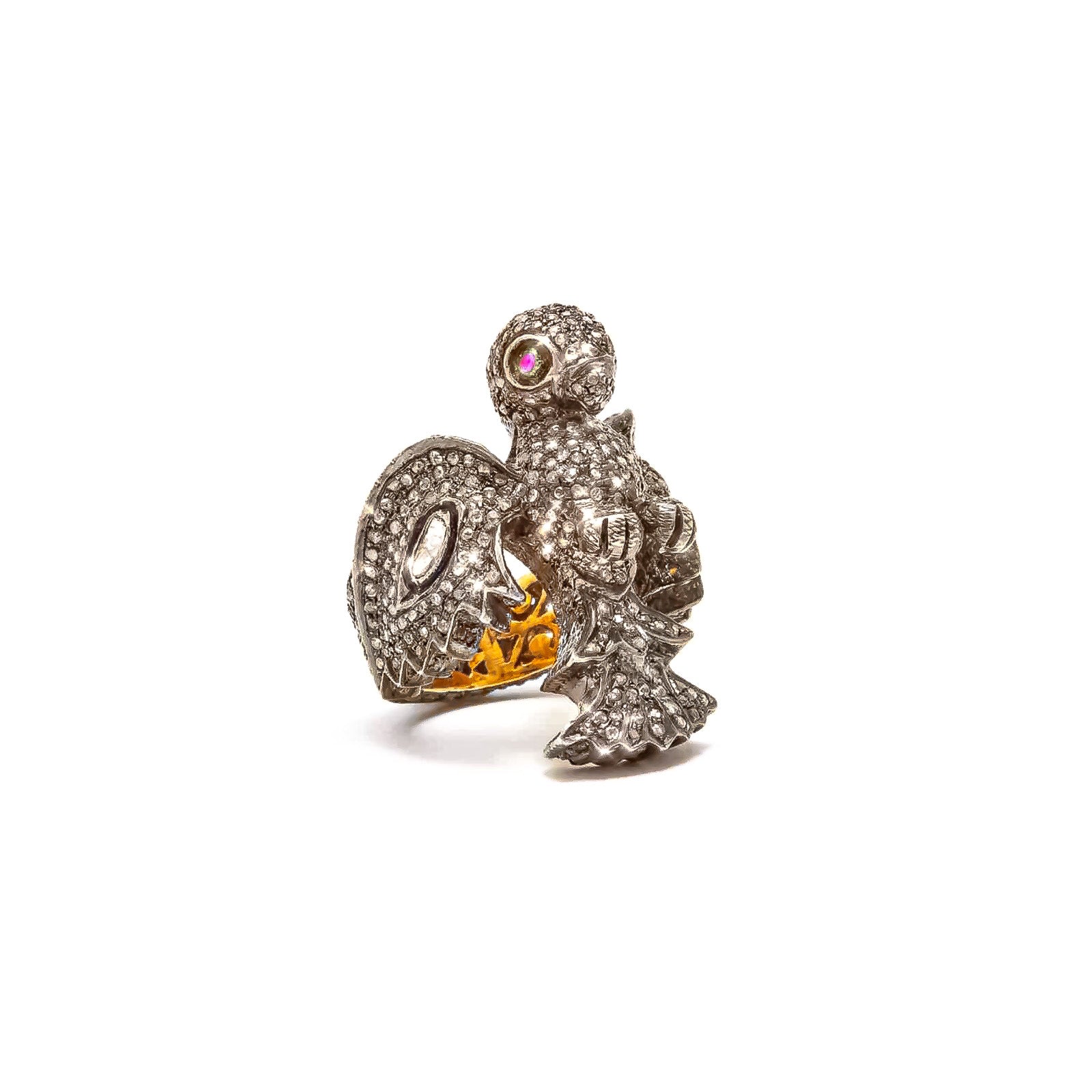 The Goddess Laxmi Statement Ring