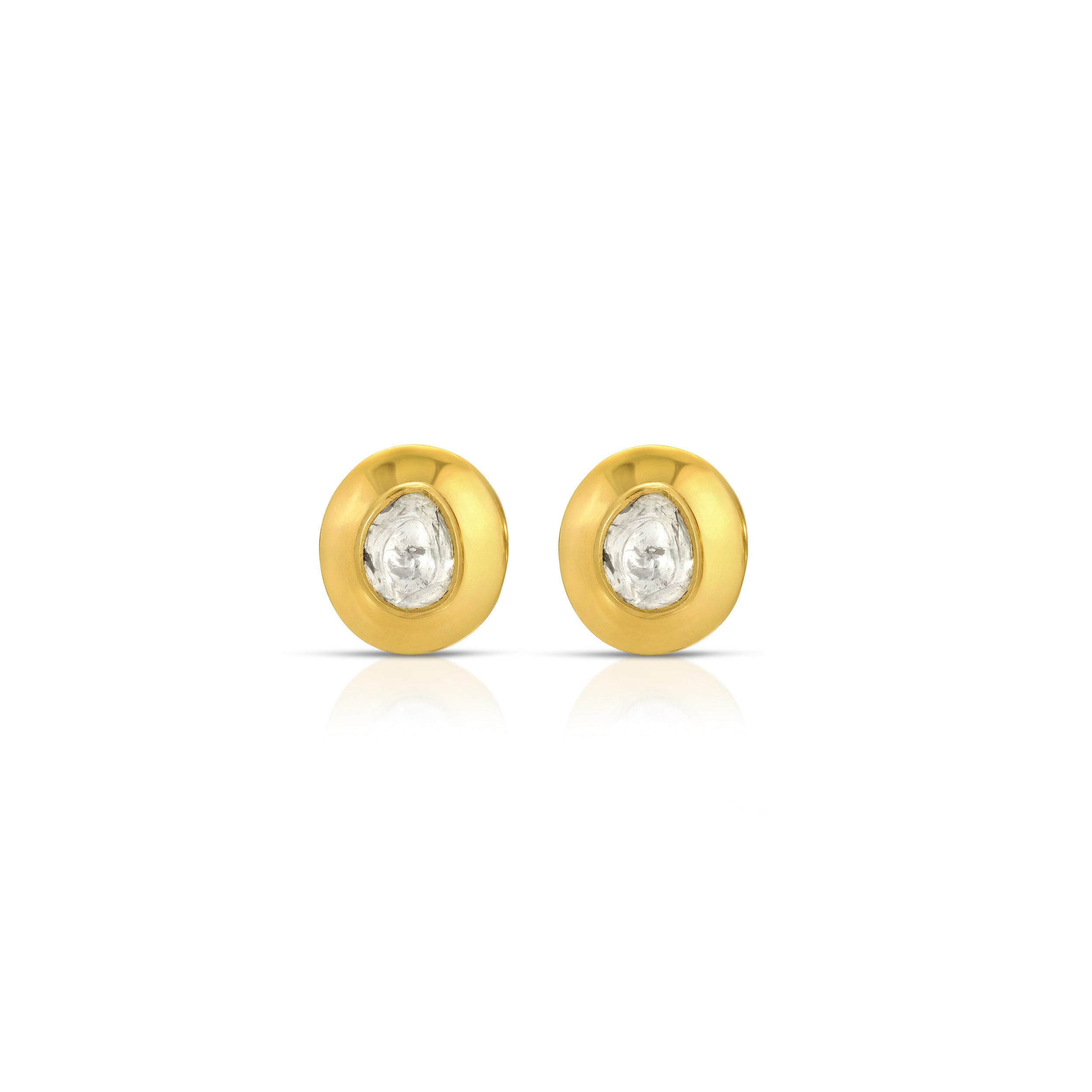 Jaipur Diamond Stud Earrings