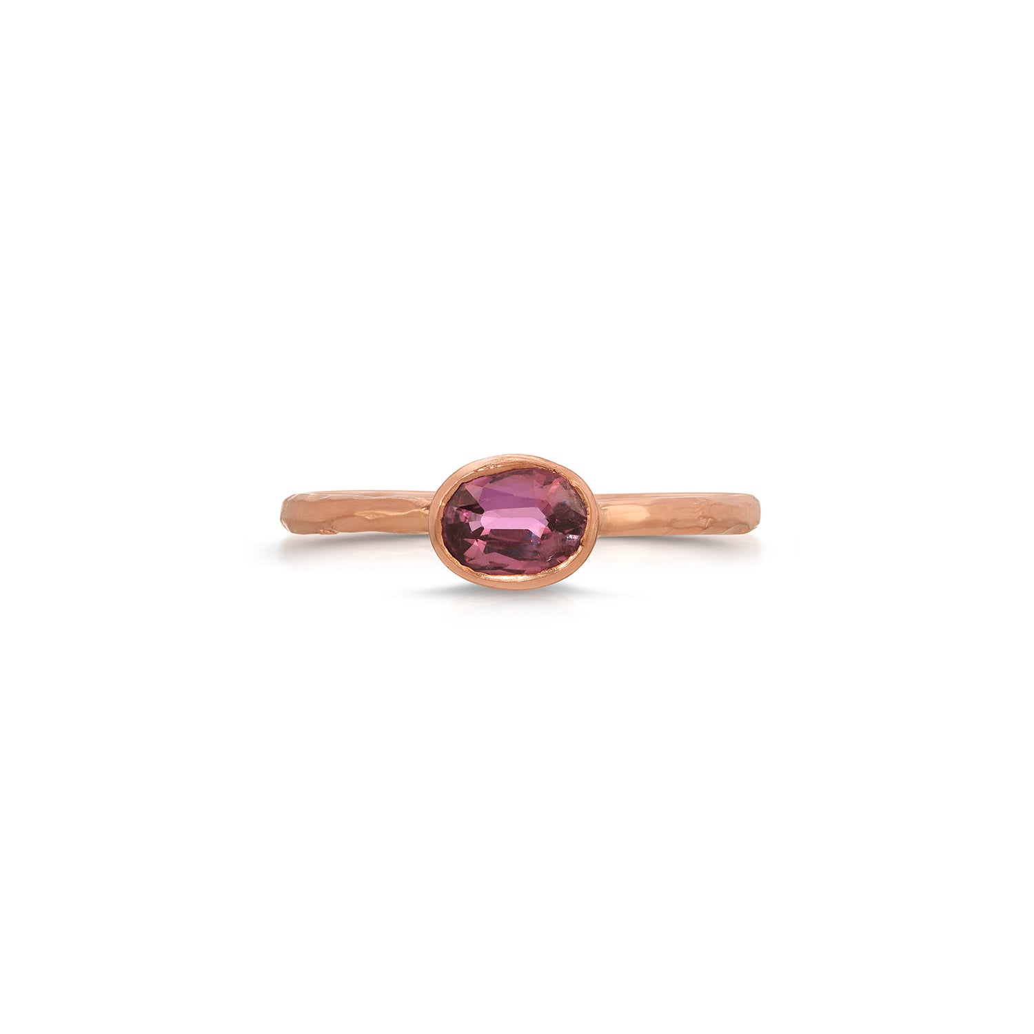 Purple Rose Tourmaline Ring