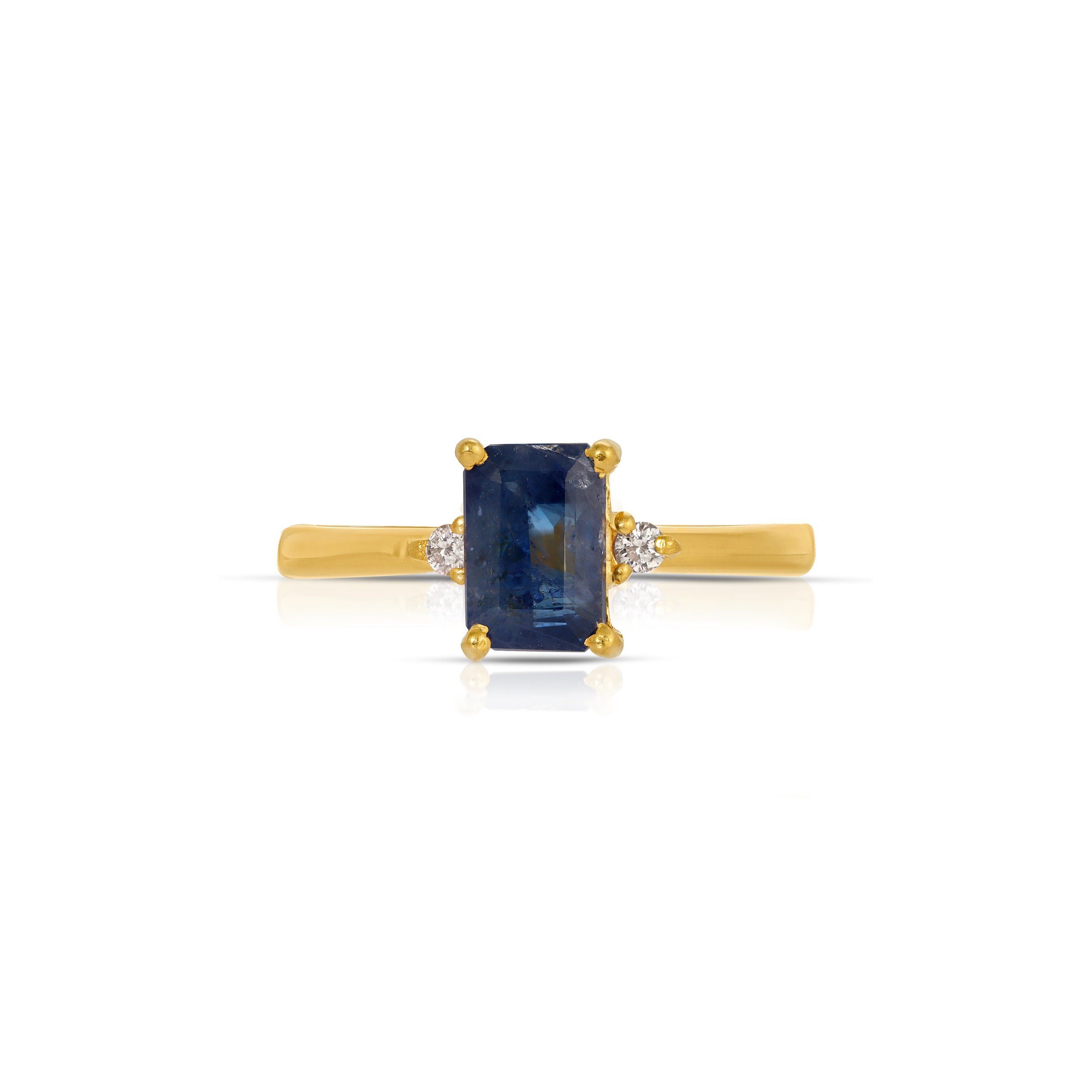 Sapphire Diamond Dress Ring