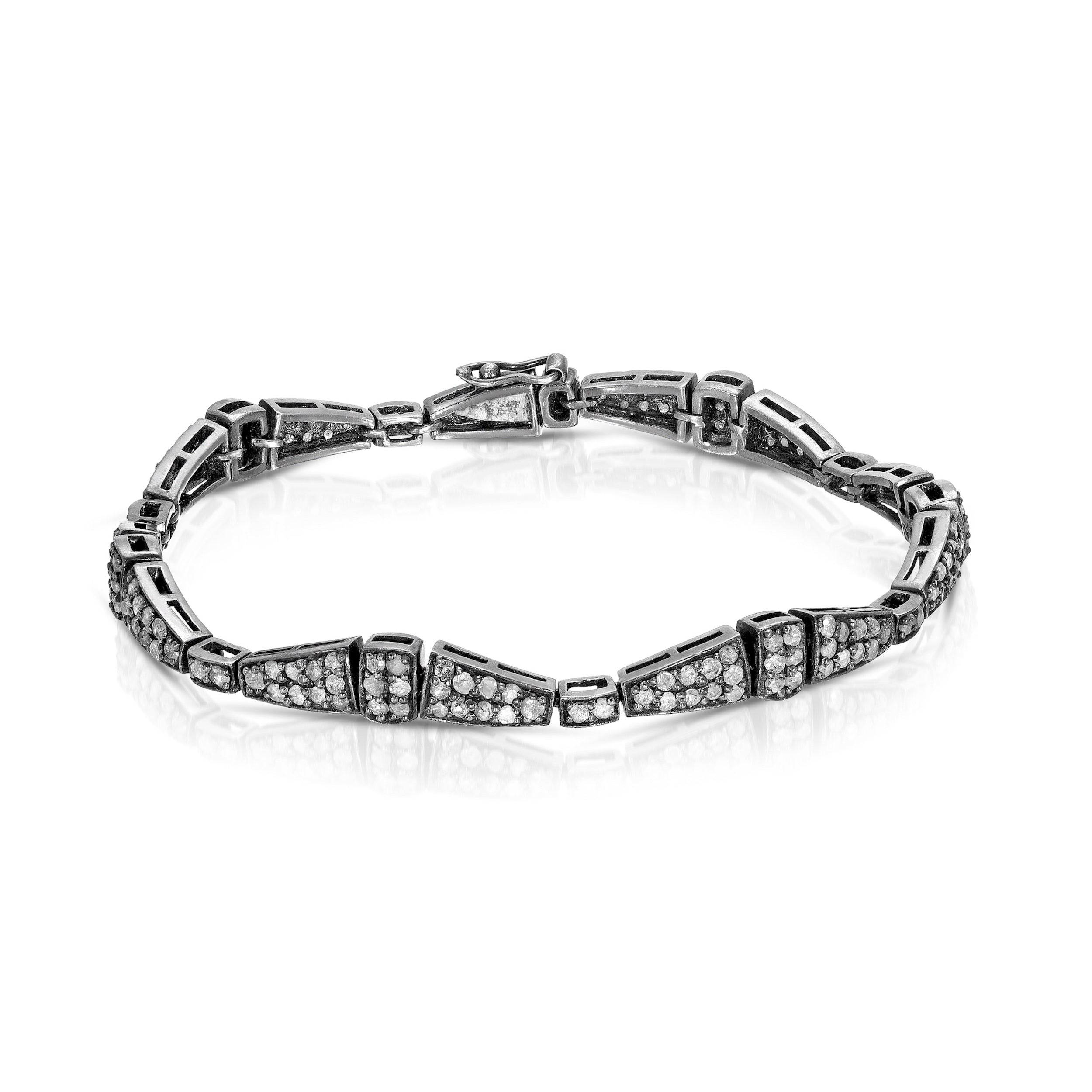 Snake Chain Diamond Bracelet