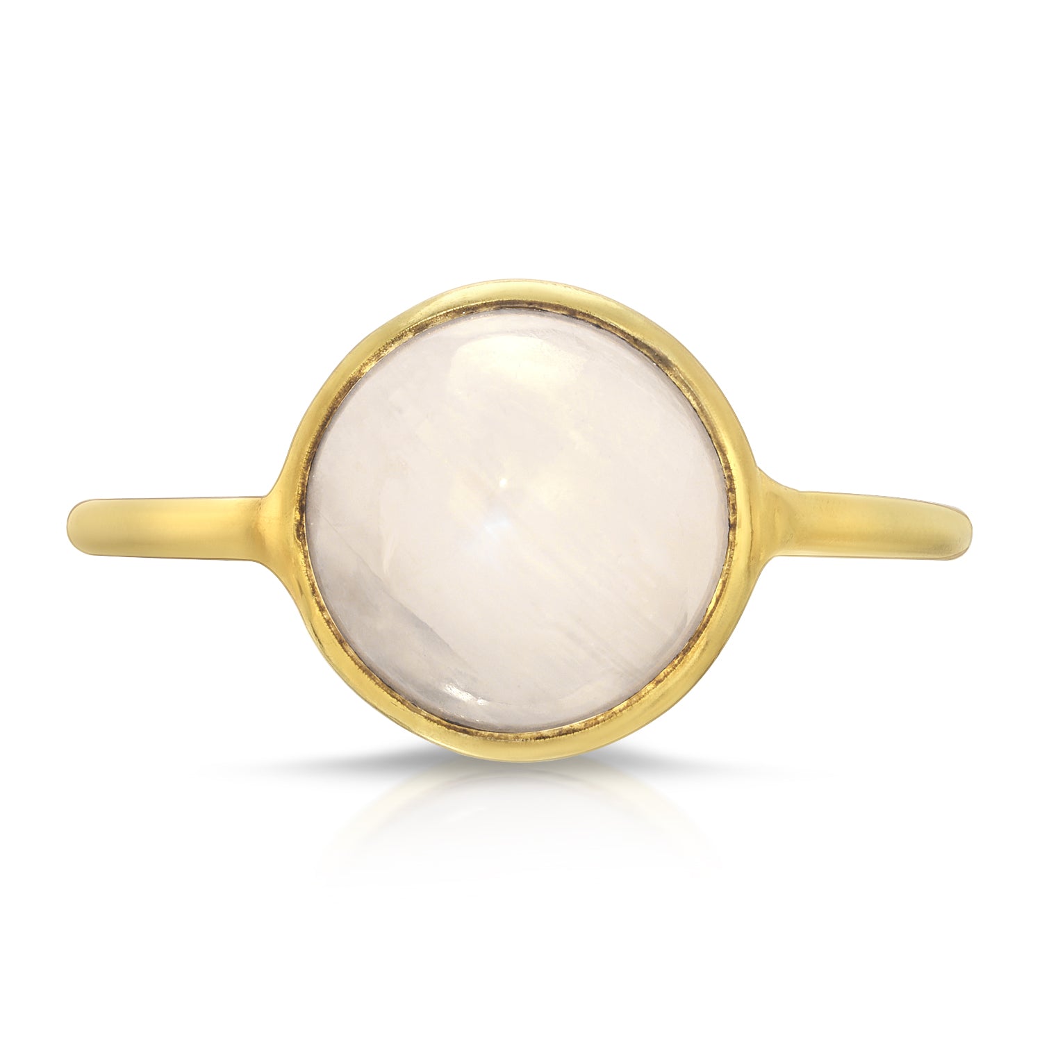 Microdome Moonstone Ring
