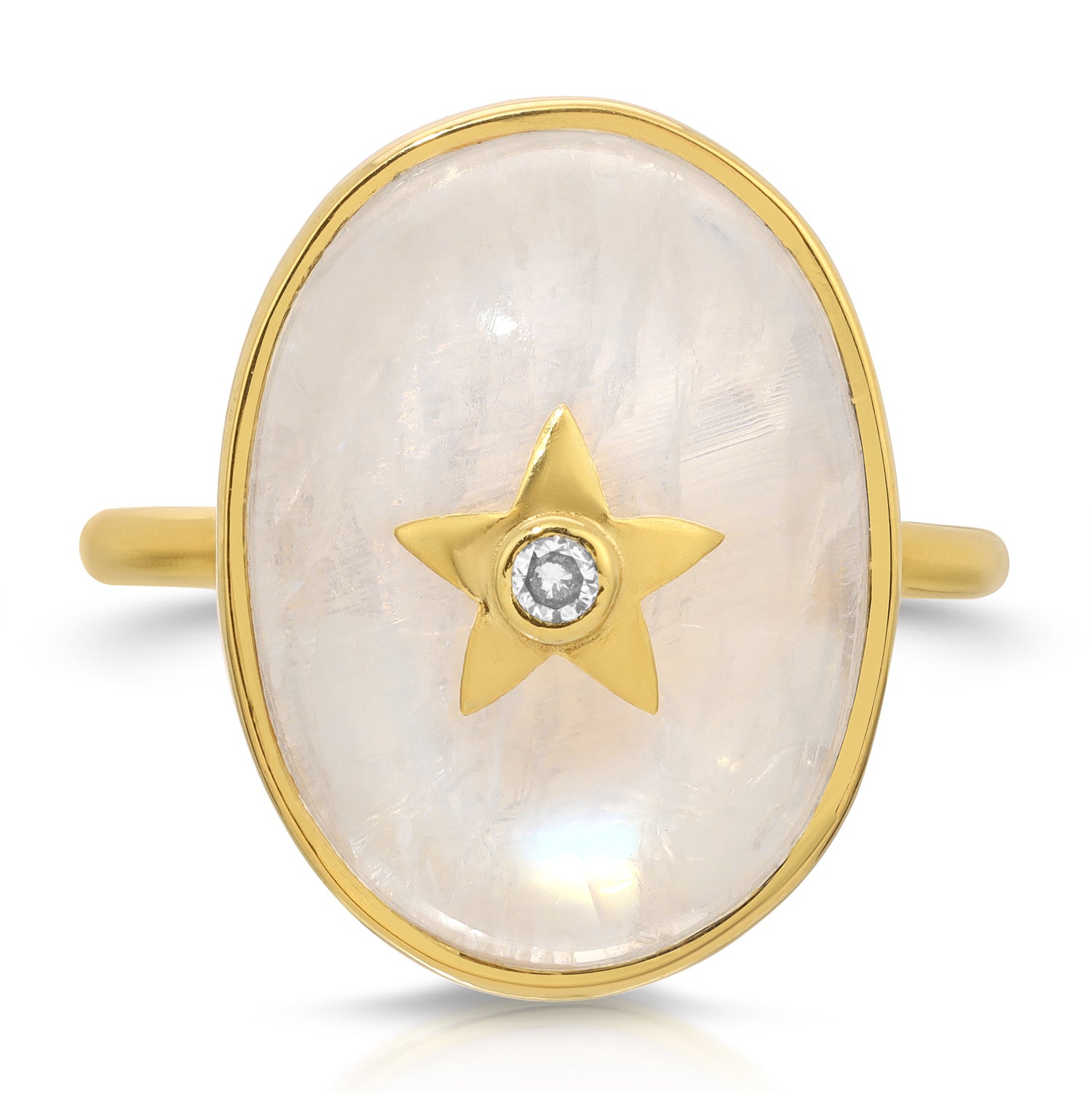 Moon Star Diamond DBD Ring