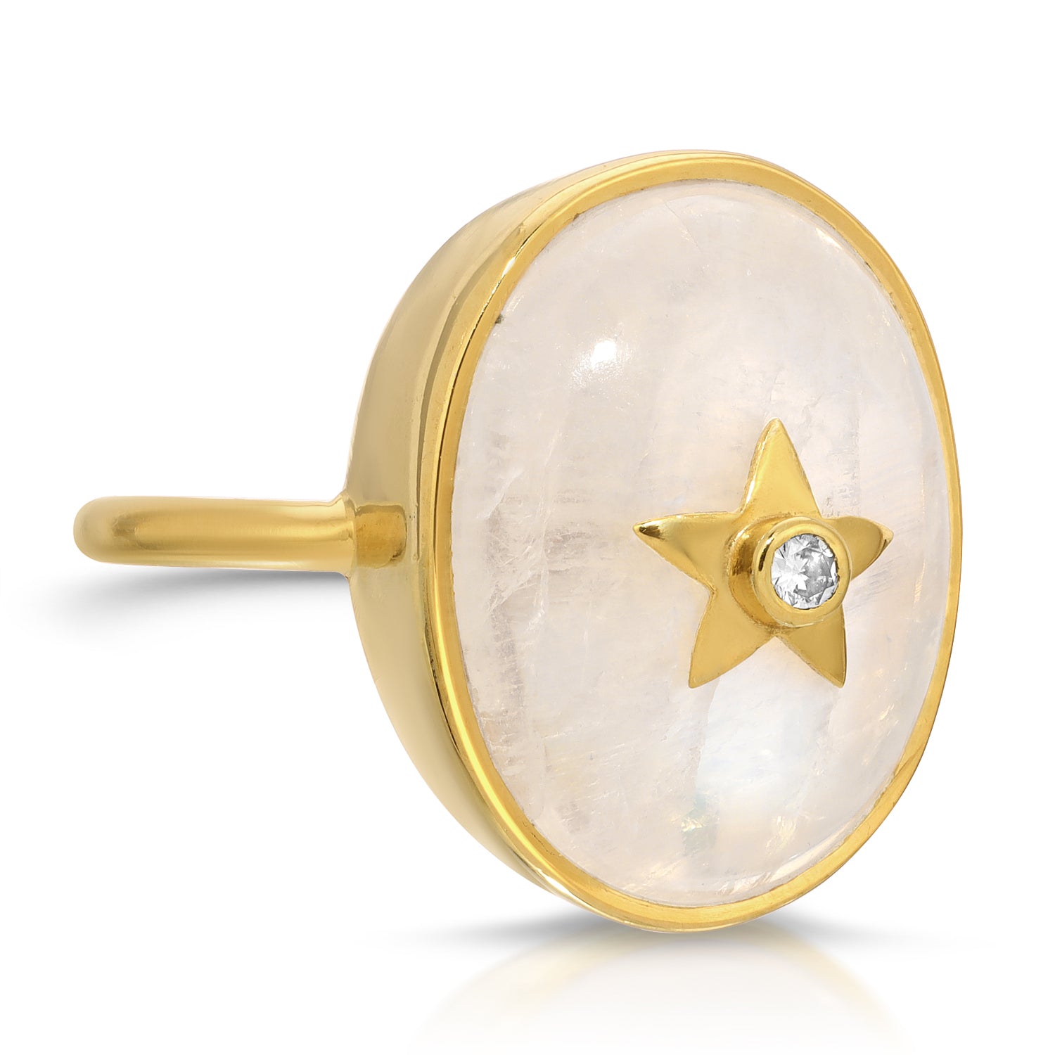 Moon Star Diamond DBD Ring