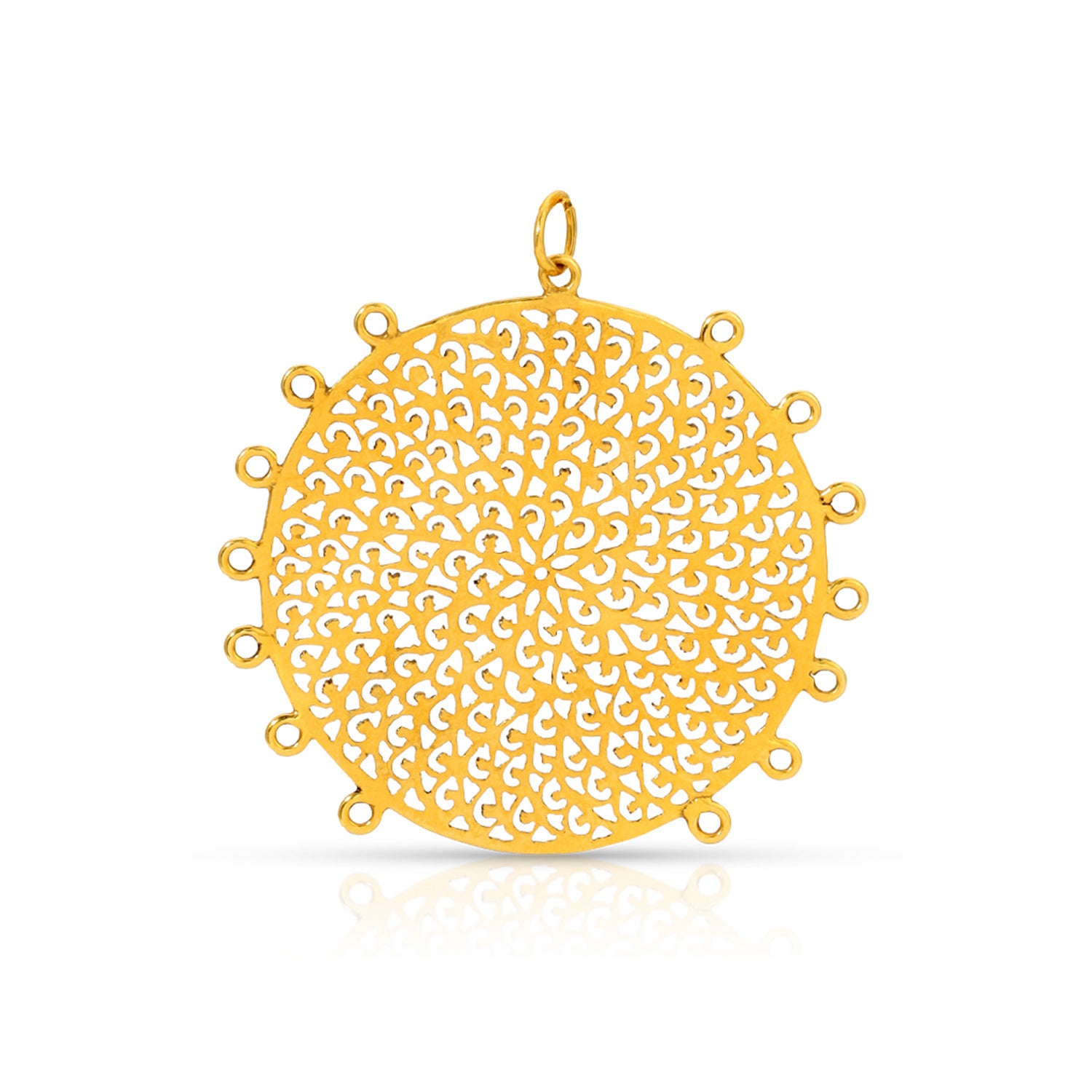 Tree of Life Elle Filigree Gold Pendant