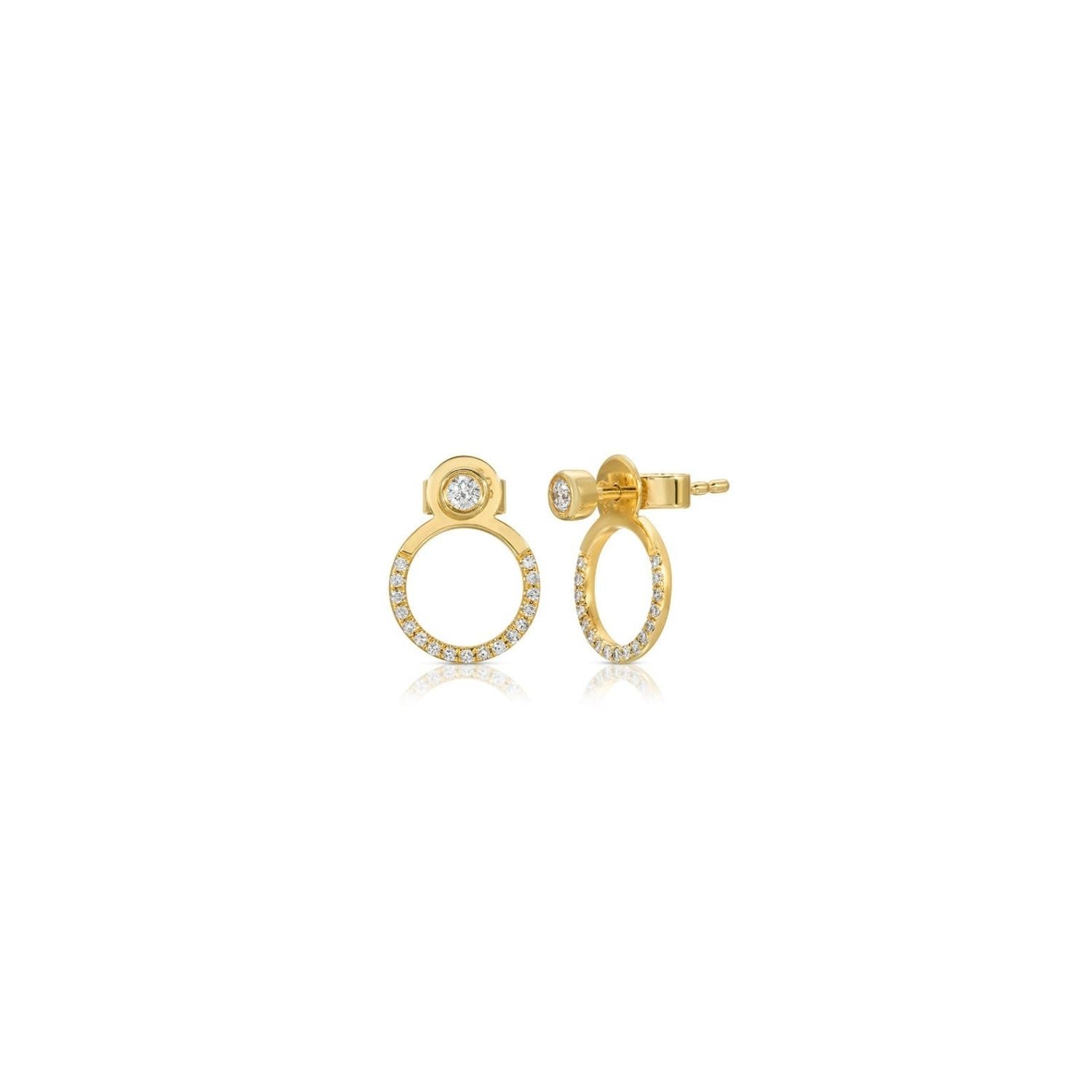 Rear Diamond Cirque Studs