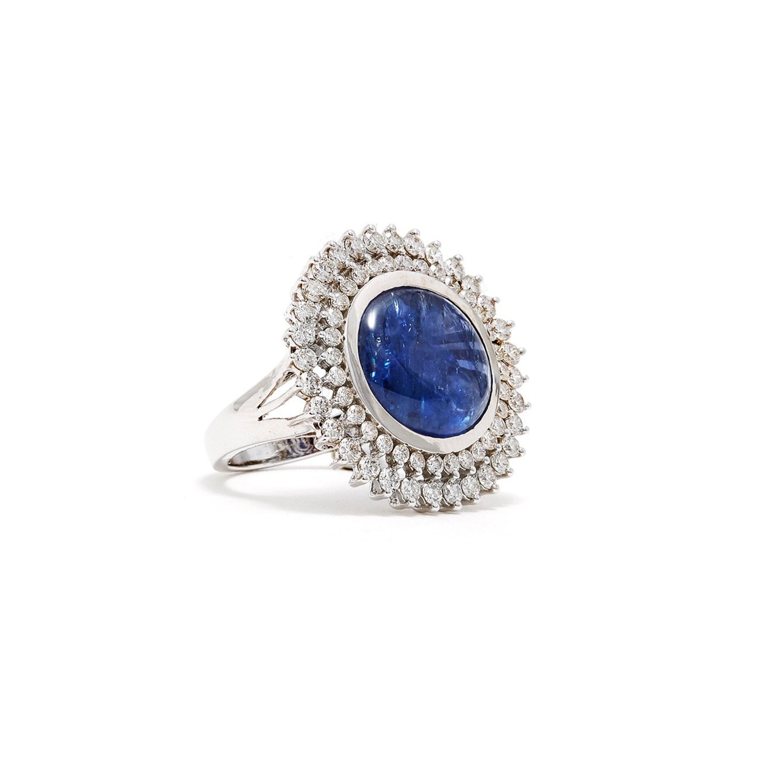 Star Fall Sapphire Diamond Dress Ring