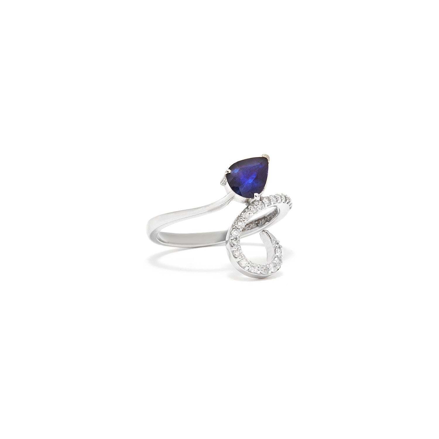 Tanzanite Diamond Ring-Ring-Jaipur Atelier