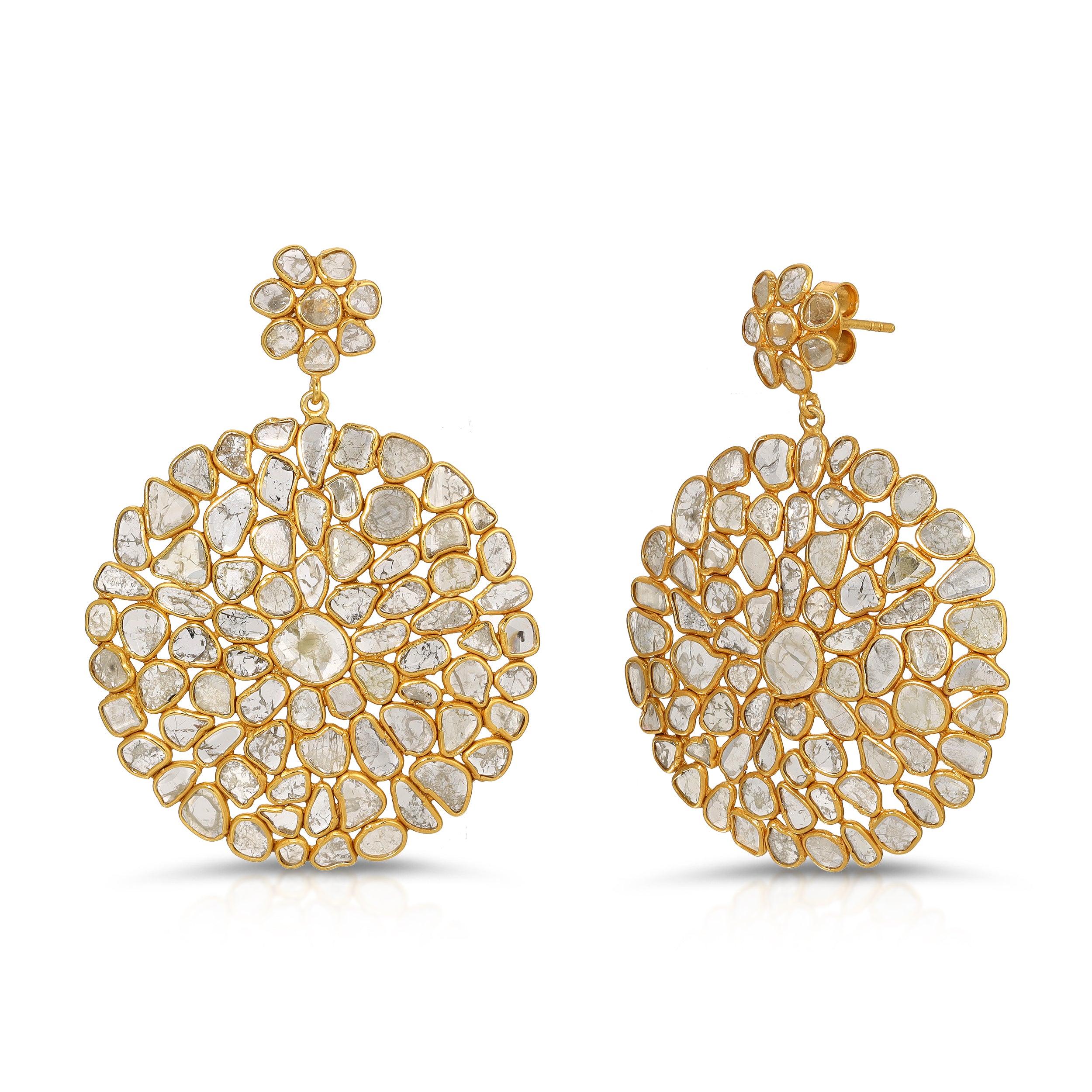 Diaphanous Diamonds Cirque Earrings