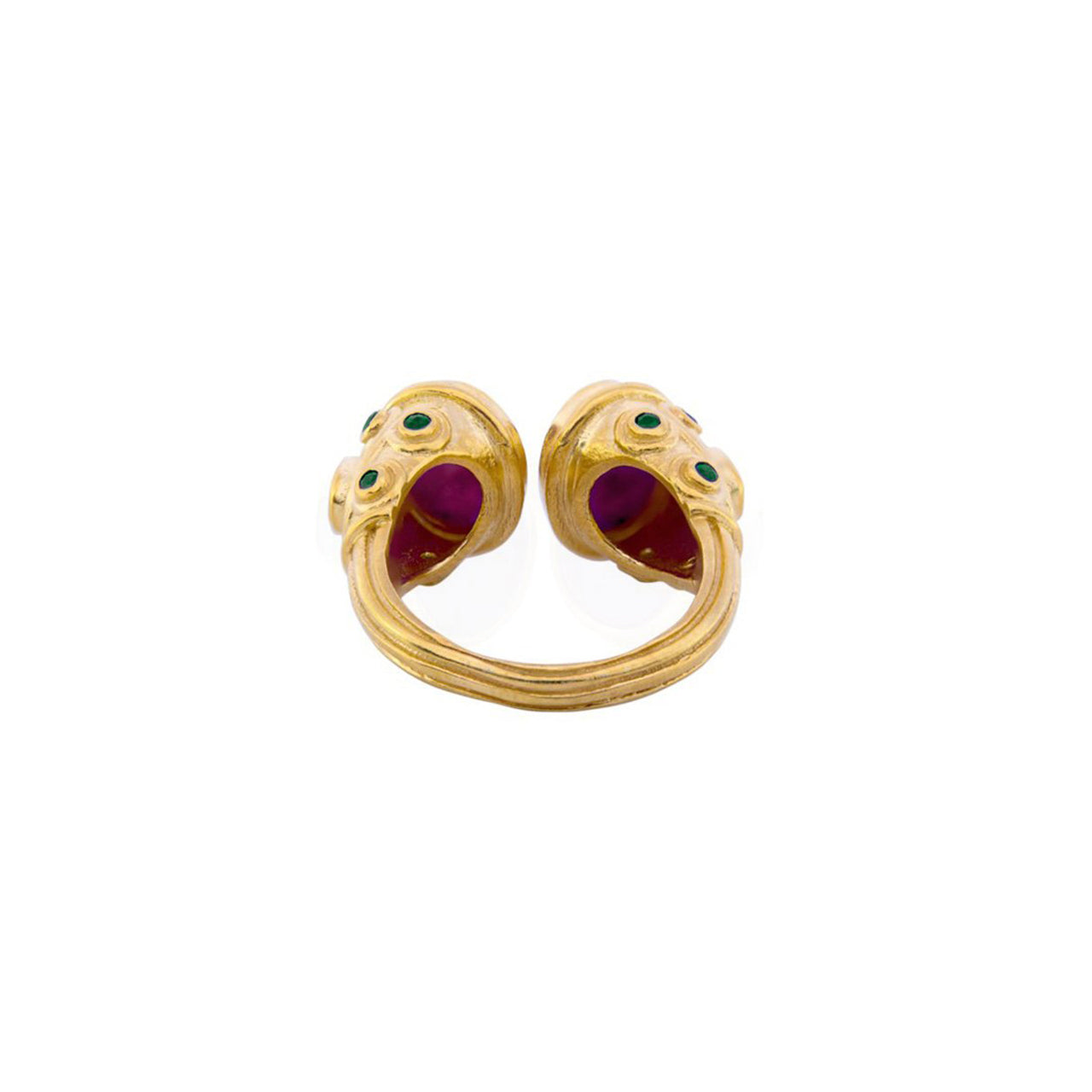 Ruby Emerald Maharani Ring