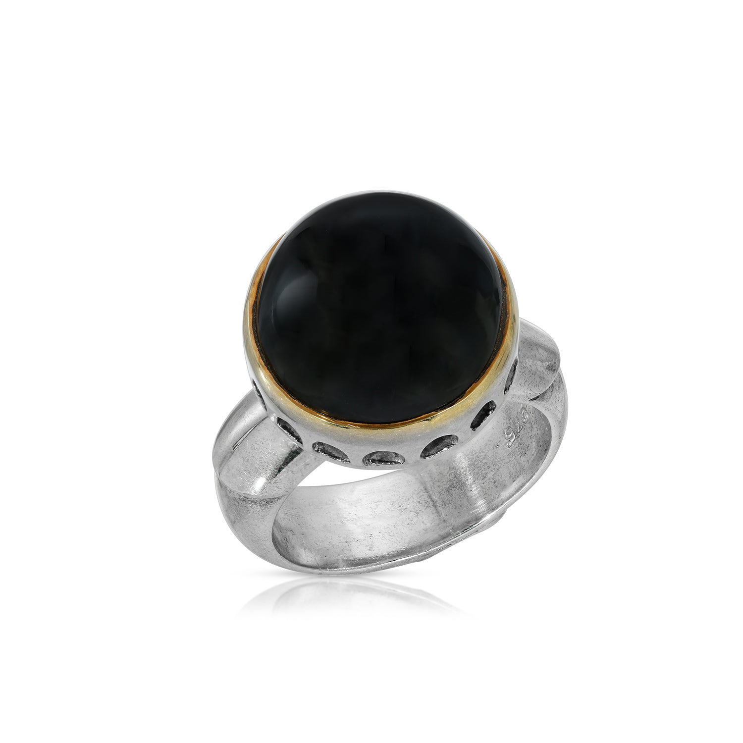 Black Star Rani Ring