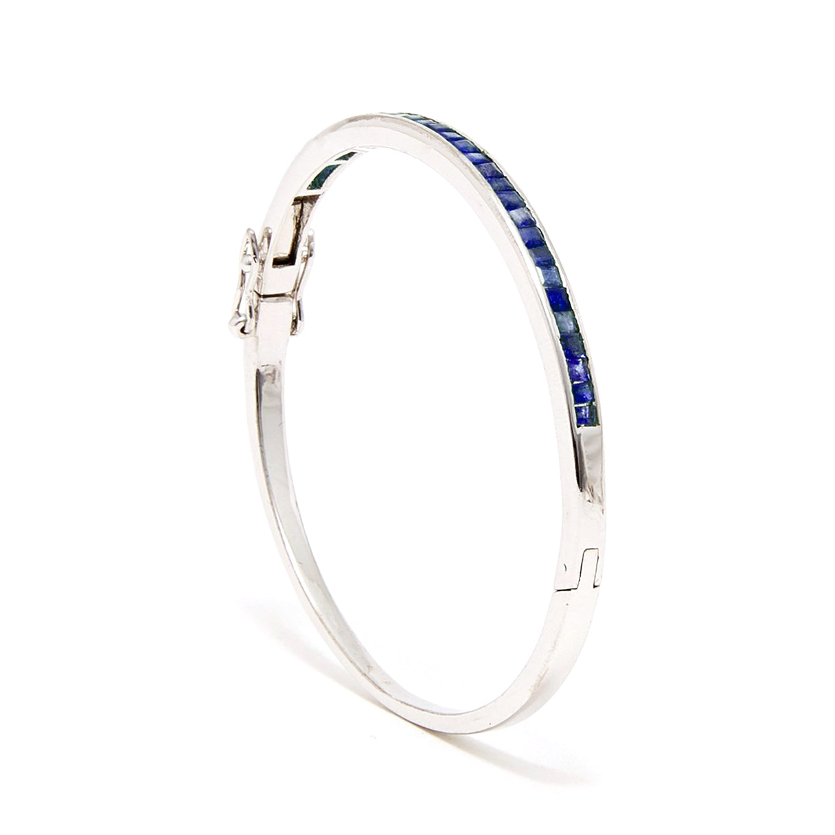 Sapphire Baguette Bangle